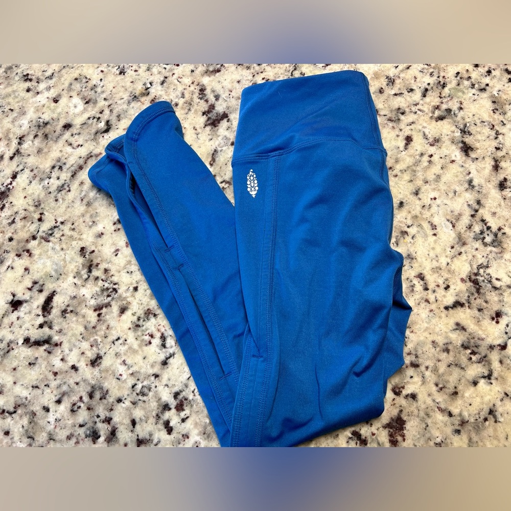 Free People FP Movement Blue Leggings XS